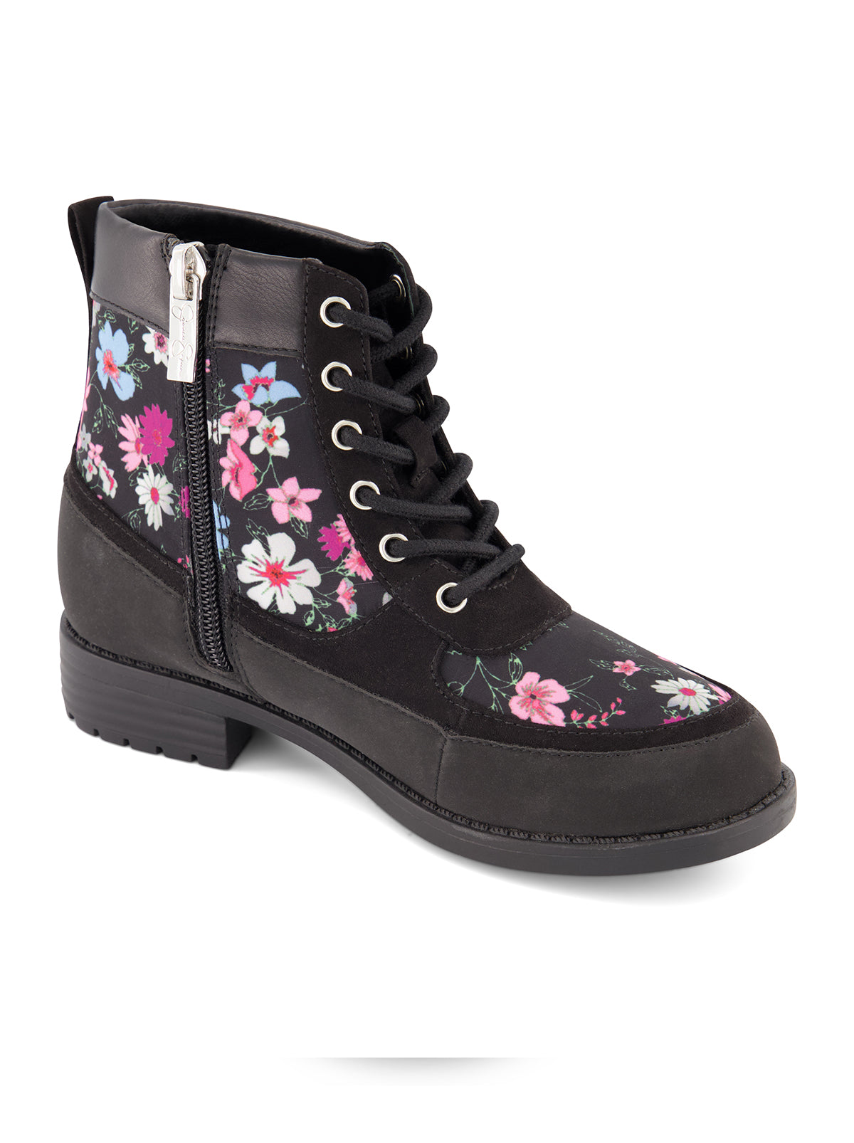 Jessica Simpson Exclusive - Girls' Daria Lace Moto Boot in Black