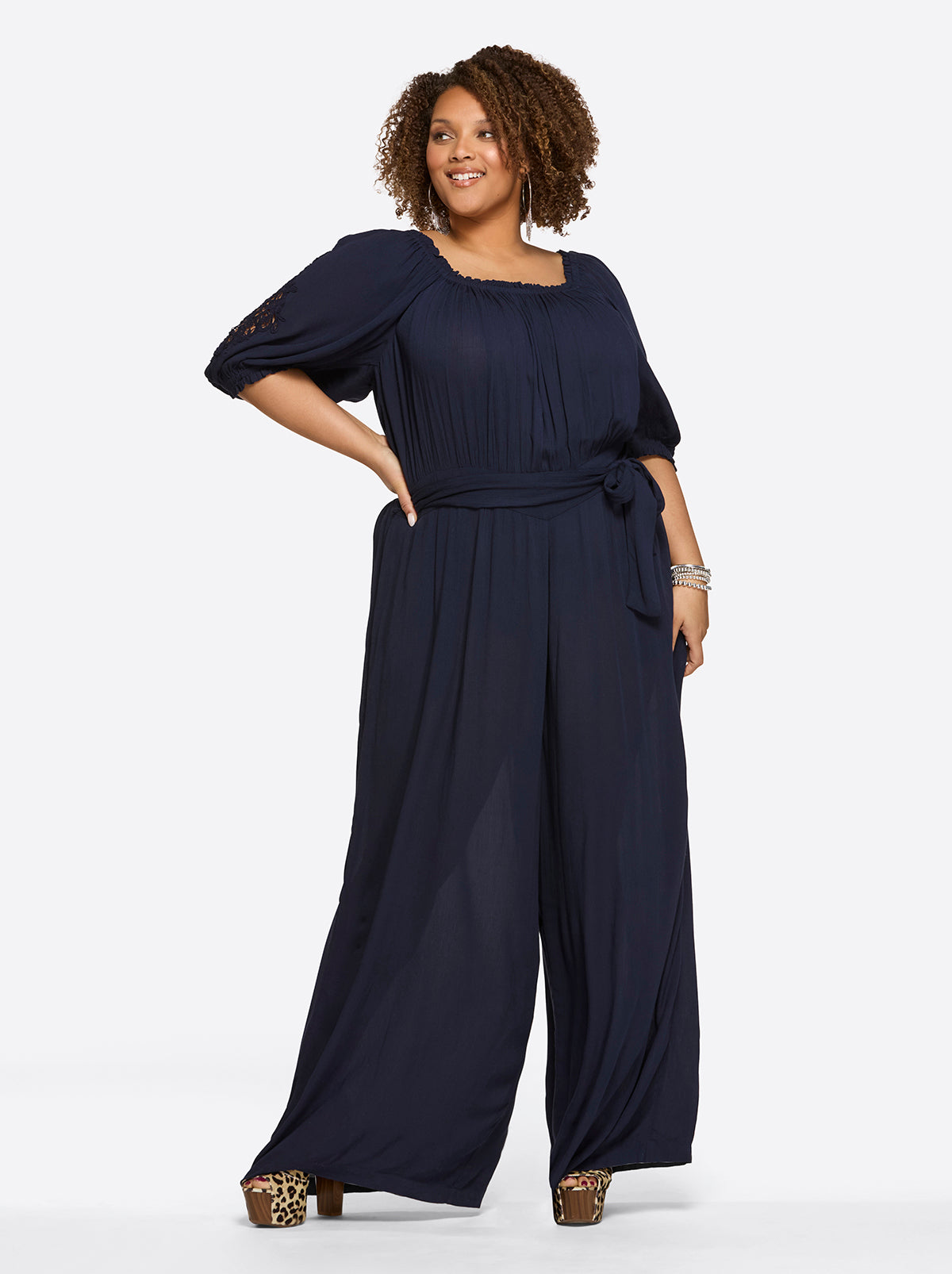 Jessica Simpson Best Seller - Nadia Jumpsuit in Night Sky
