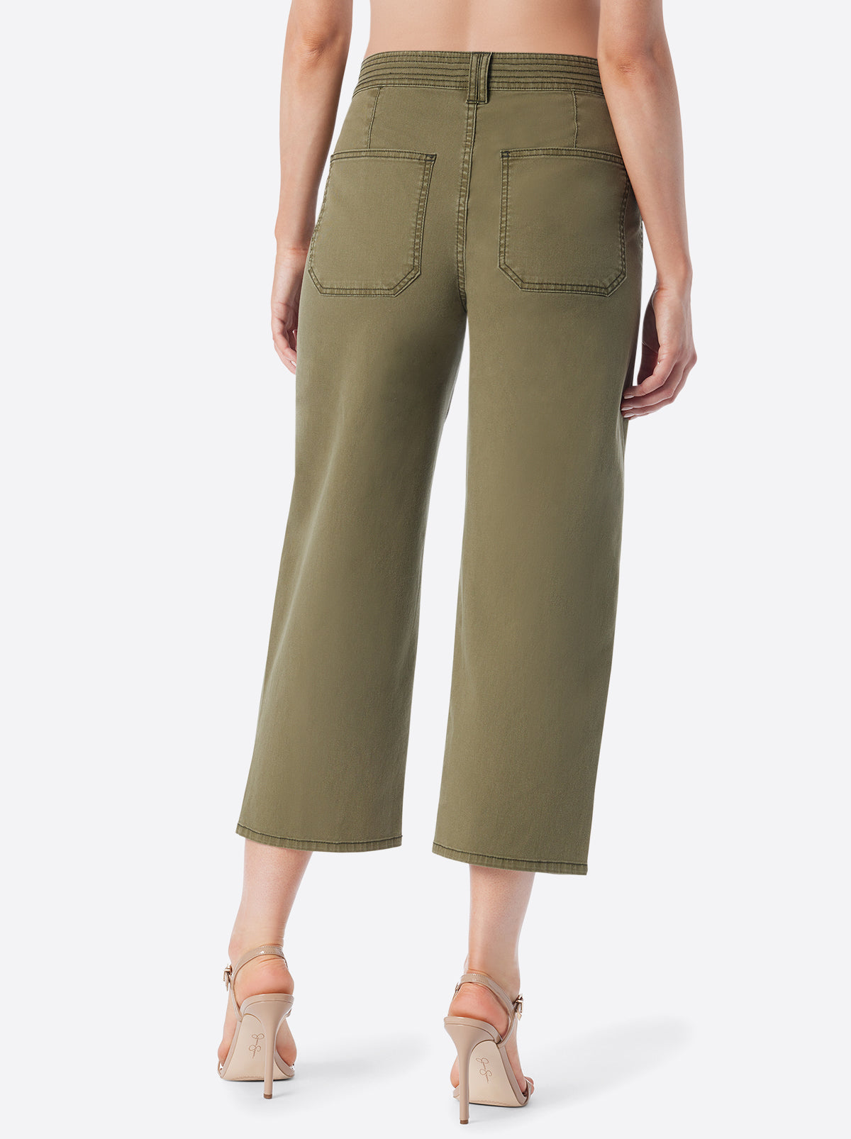 Jessica Simpson Recommended - Wide Leg Chino in Bronze Green