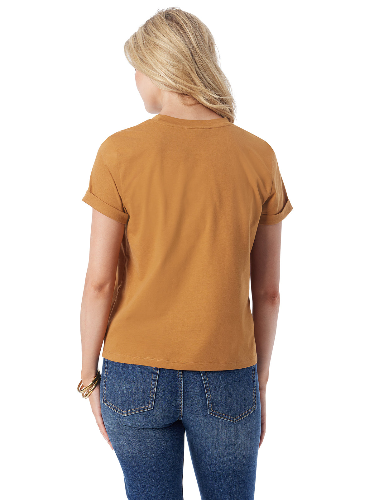 Jessica Simpson Featured - Ike Tee in Bone Brown