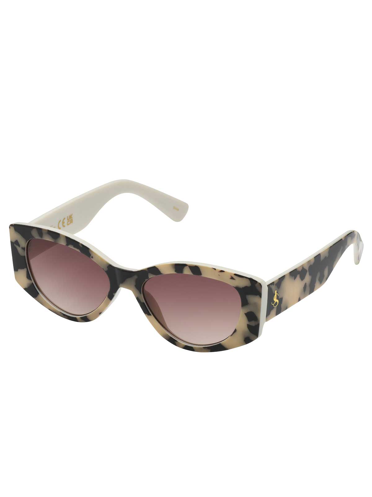 Jessica Simpson Exclusive - Slim Cat Eye Sunglasses in Animal Print