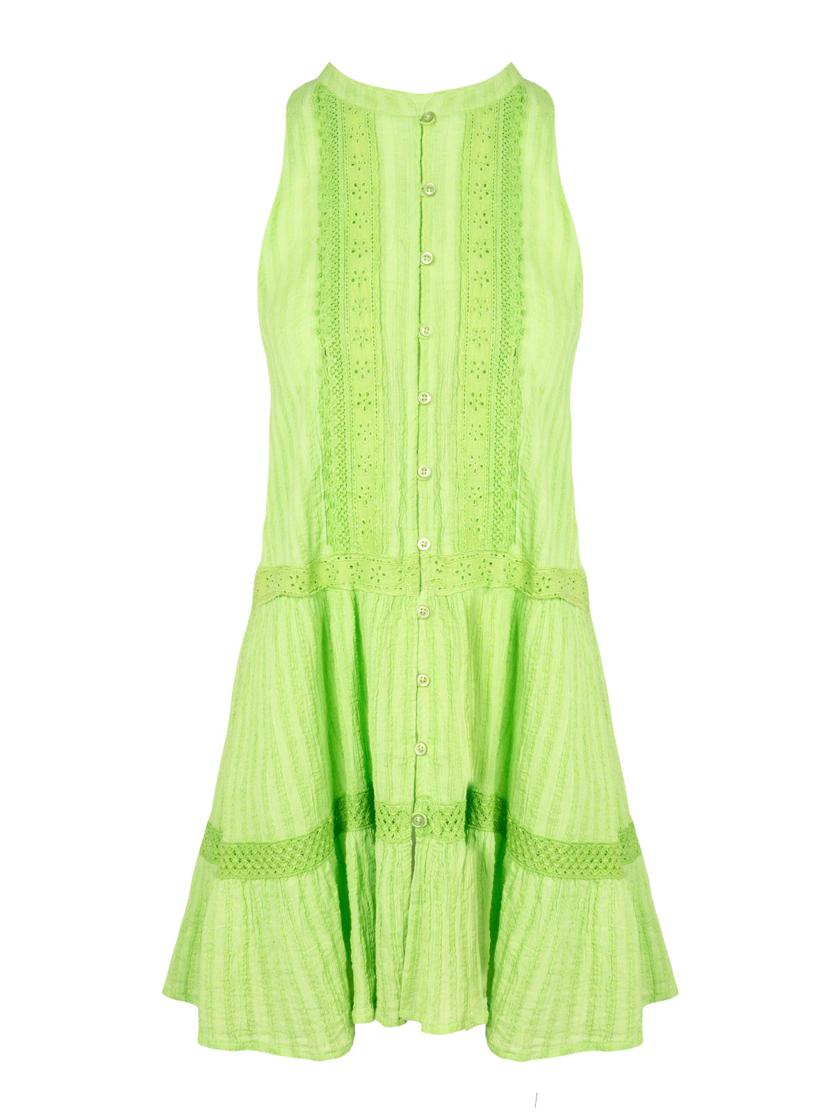 Jessica Simpson Featured - Boho Jacquard Cover Up in Lime