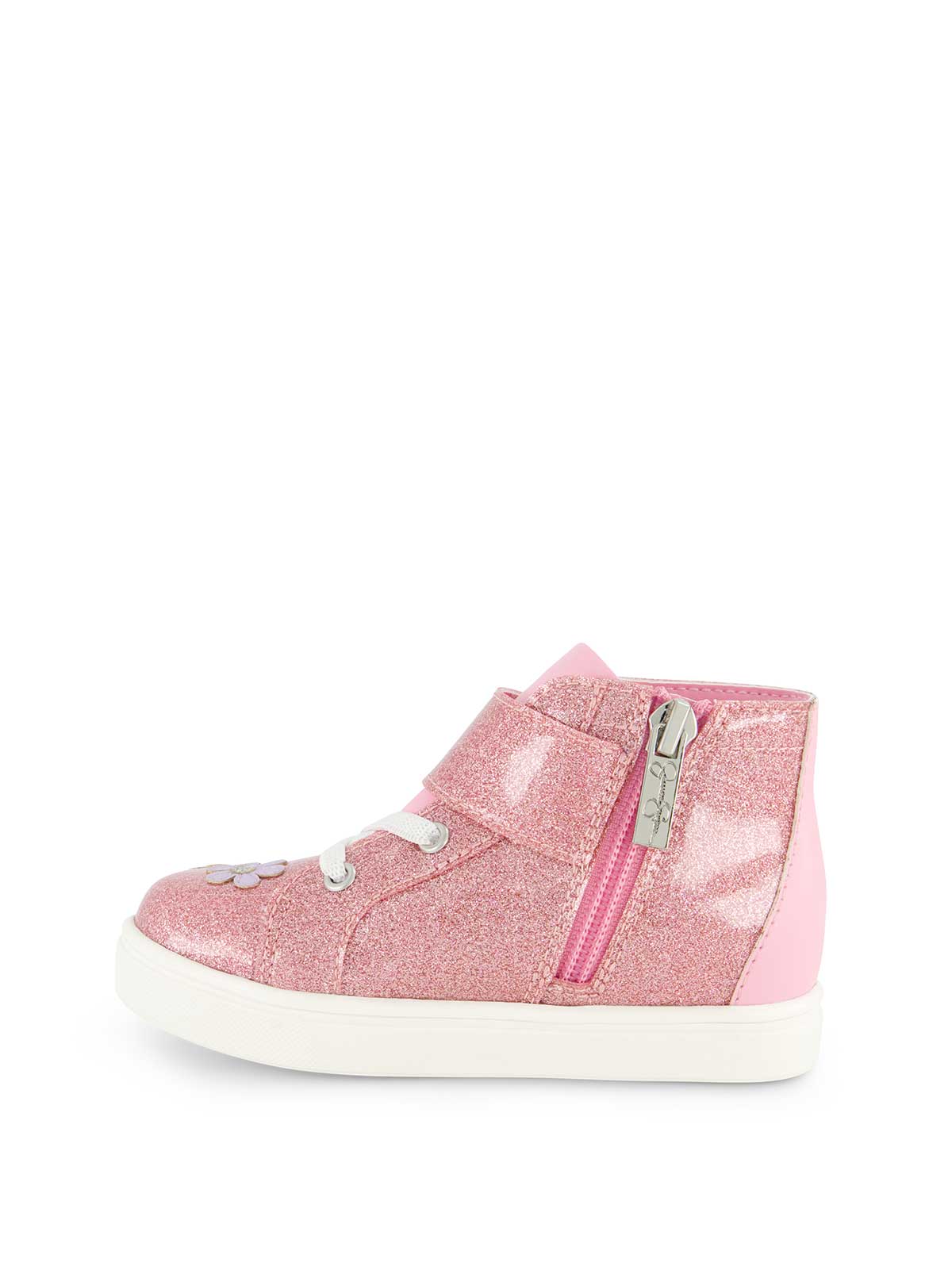 Jessica Simpson Best Seller - Toddler Gretchen Flower High Top Sneaker in Pink
