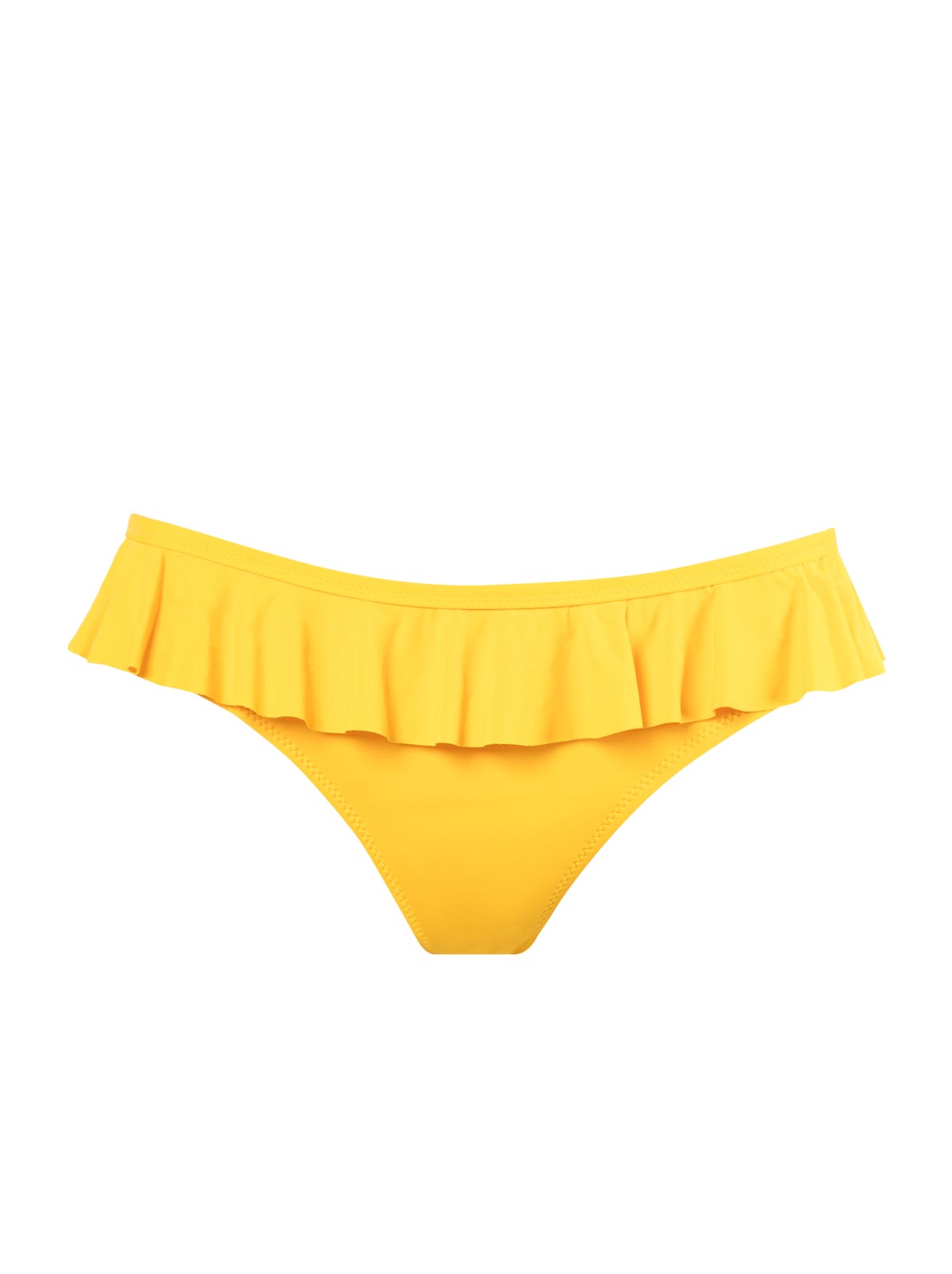Jessica Simpson Featured - Solids Ruffle Bikini Bottom in Tangerine