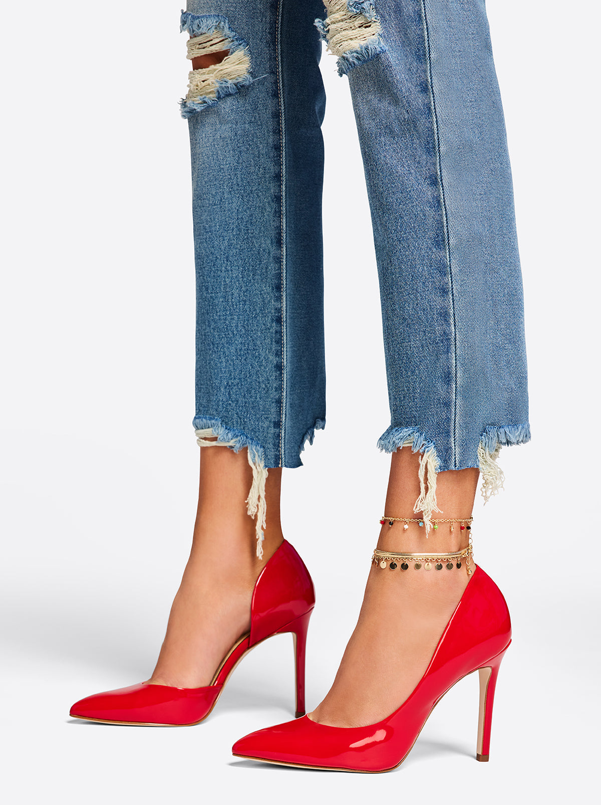 Jessica Simpson Trending - Prizma D'Orsay Pump in Red Patent