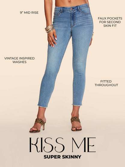 Jessica Simpson Featured - Kiss Me Skinny Jeans in Premium