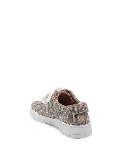 Jessica Simpson Trending - Silesta Casual Sneaker in Champagne Sparkle