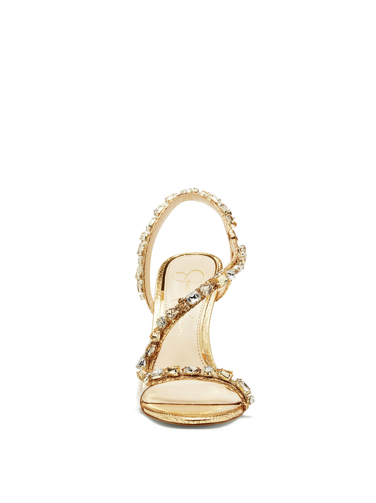 Jessica Simpson Featured - Jaycin High Heel in Gold