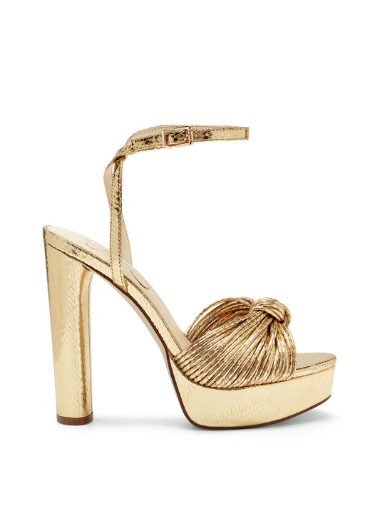 Jessica Simpson Popular - Immie Platform Sandal in Gold Snake