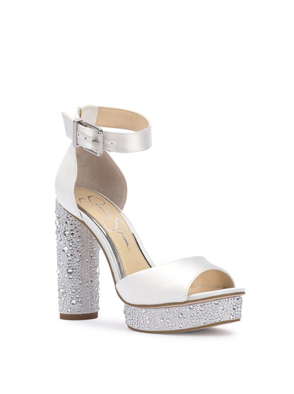 Jessica Simpson Popular - Everyn High Heel in Bridal White