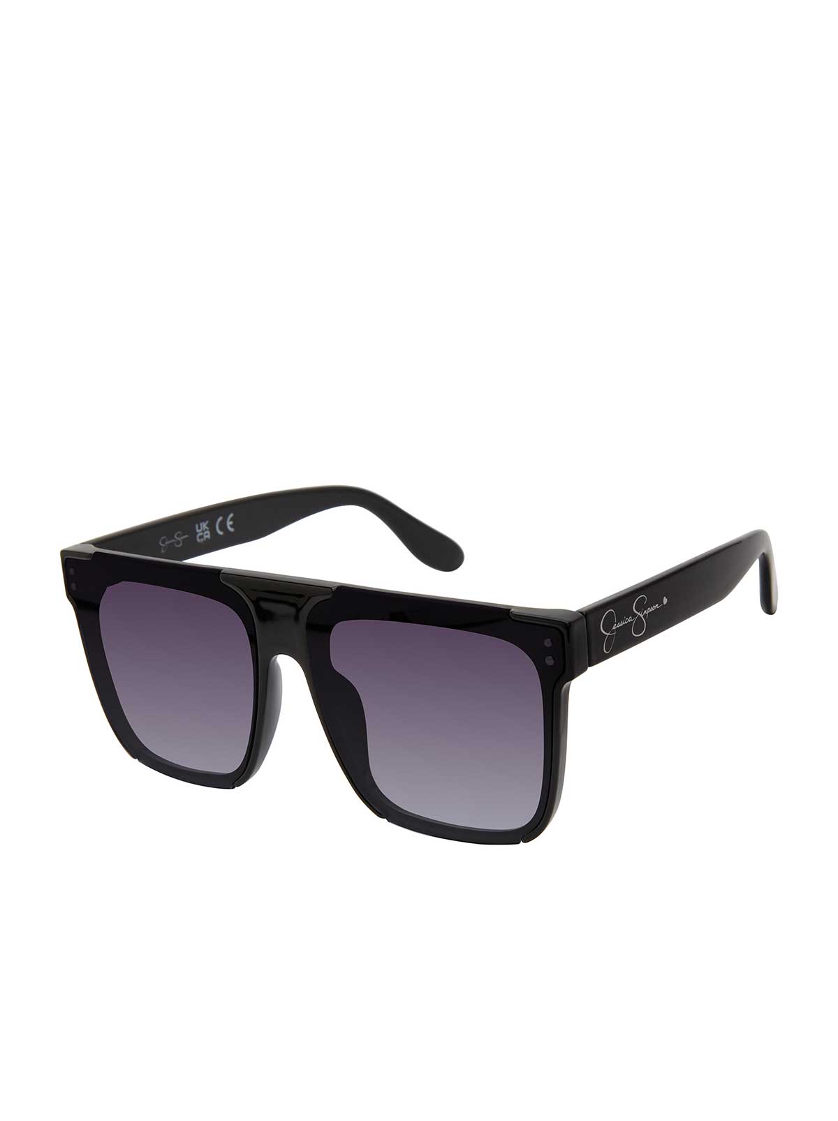 Jessica Simpson Recommended - Oversized Square Sunglasses in Black