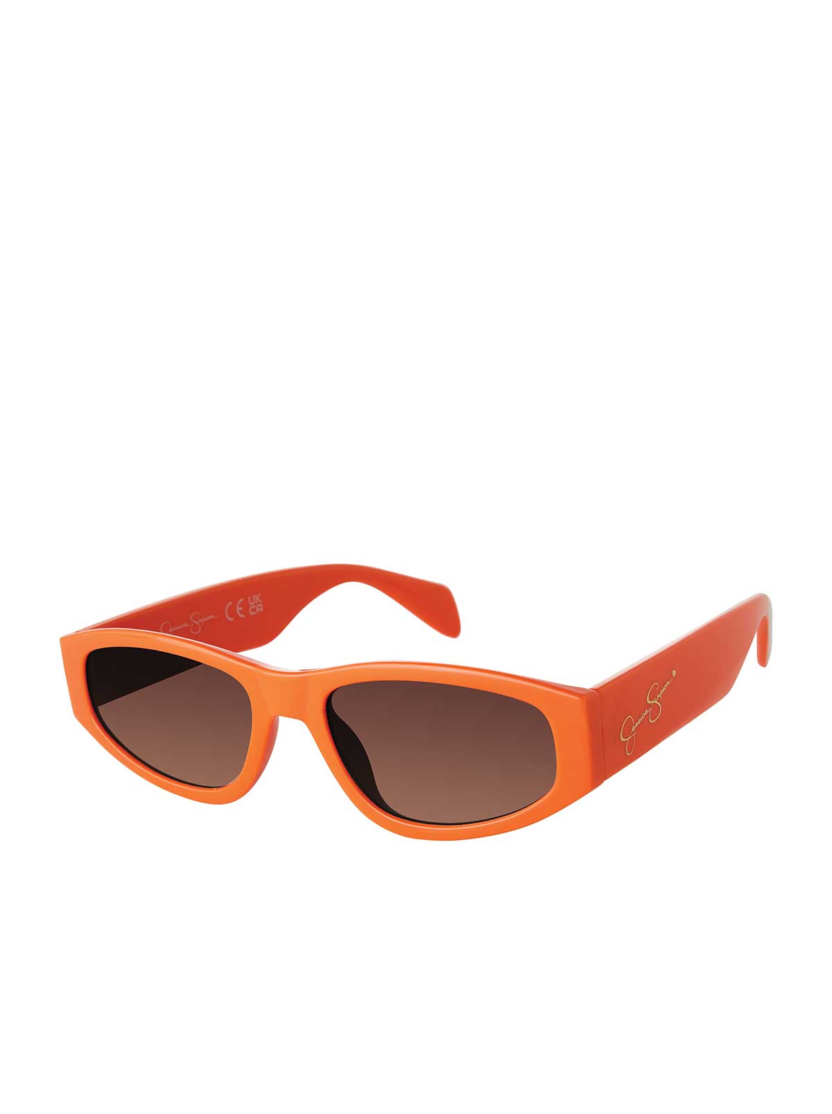 Jessica Simpson Recommended - Vintage Oval Sunglasses in Orange