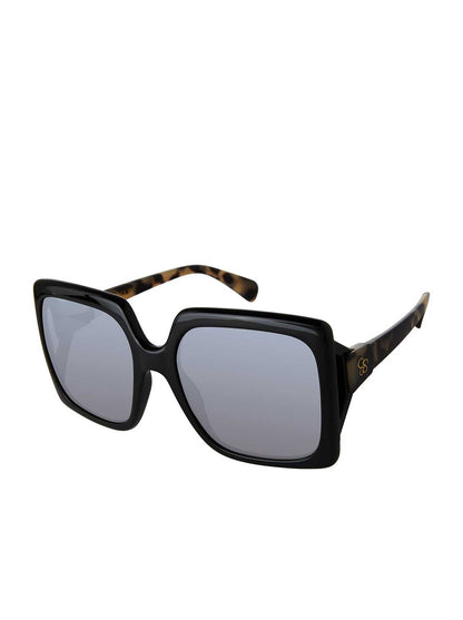 Jessica Simpson Popular - Square Sunglasses in Black & Oatmeal