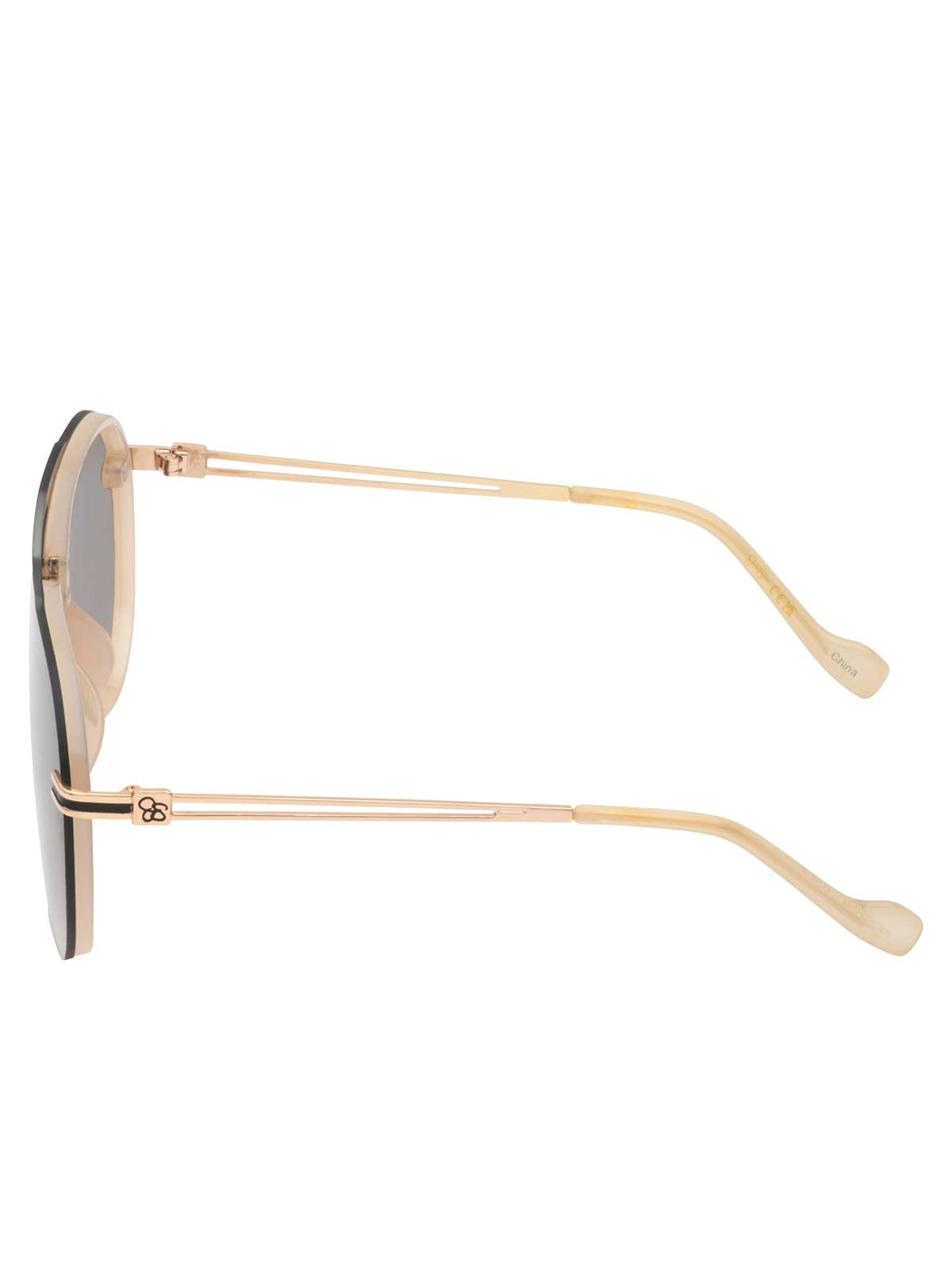 Jessica Simpson Trending - Metal Aviator Sunglasses in Nude