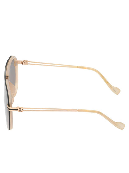Jessica Simpson Trending - Metal Aviator Sunglasses in Nude