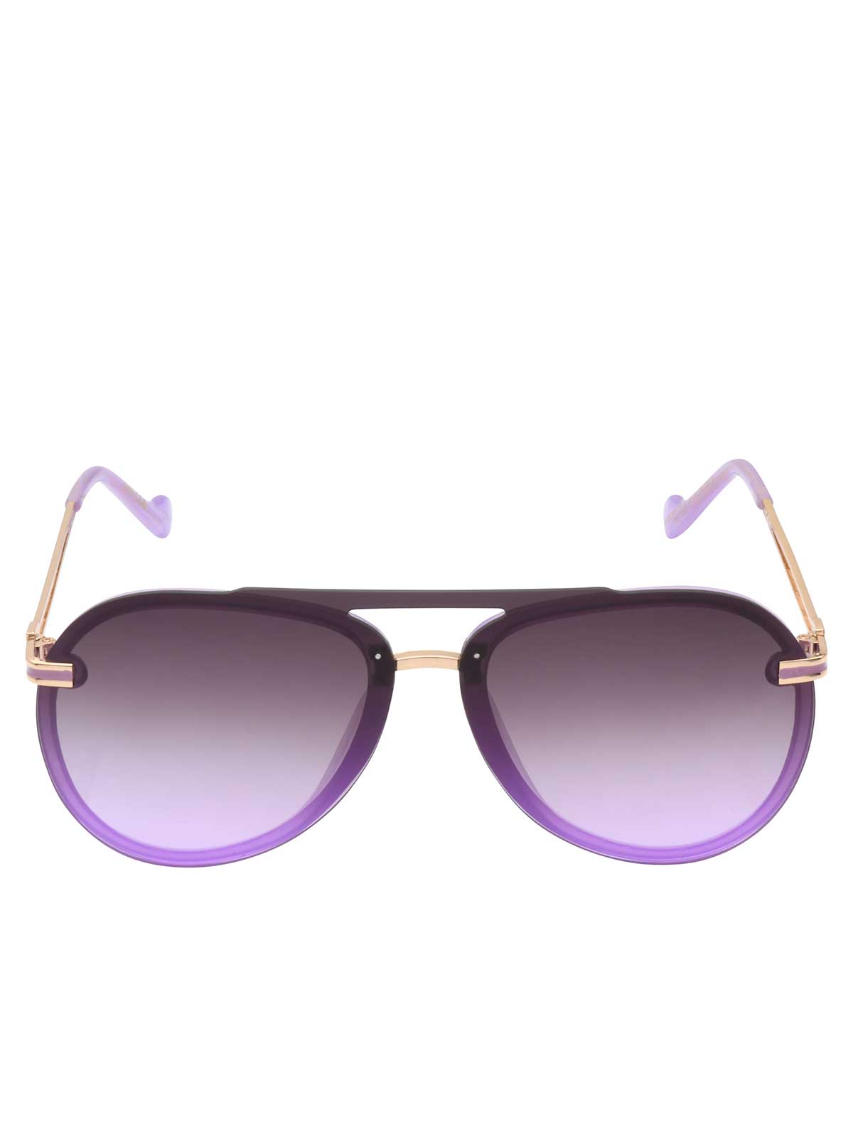 Jessica Simpson Best Seller - Metal Aviator Sunglasses in Light Purple