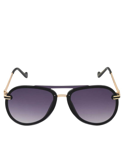 Jessica Simpson Trending - Metal Aviator Sunglasses in Smoke Matte Black