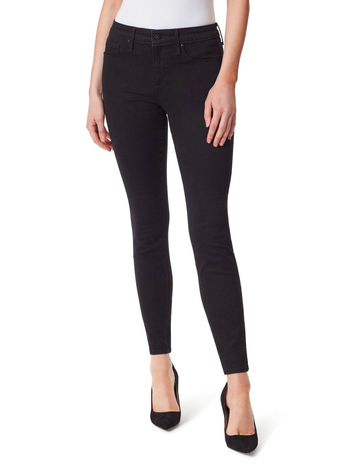 Jessica Simpson Featured - Kiss Me Skinny Jeans in Black