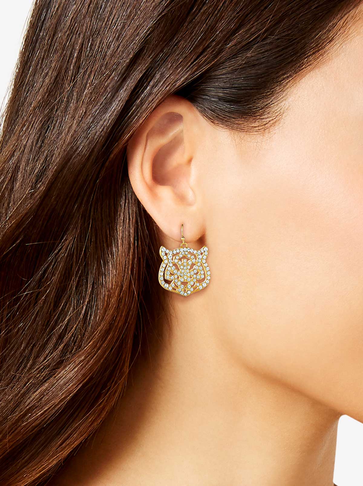 Jessica Simpson Trending - Tiger Drop Earrings