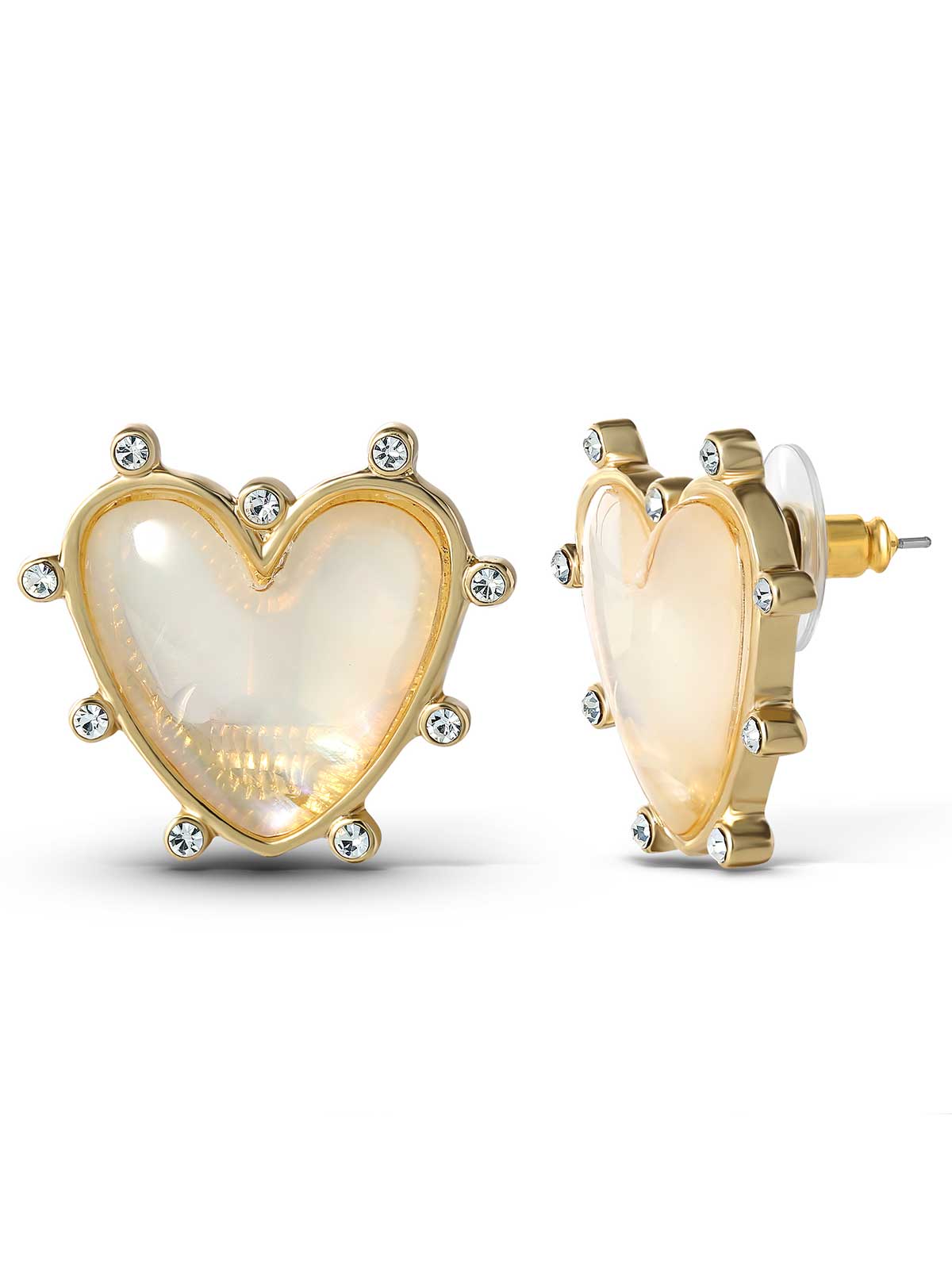 Jessica Simpson Best Seller - Heart Stud Earrings