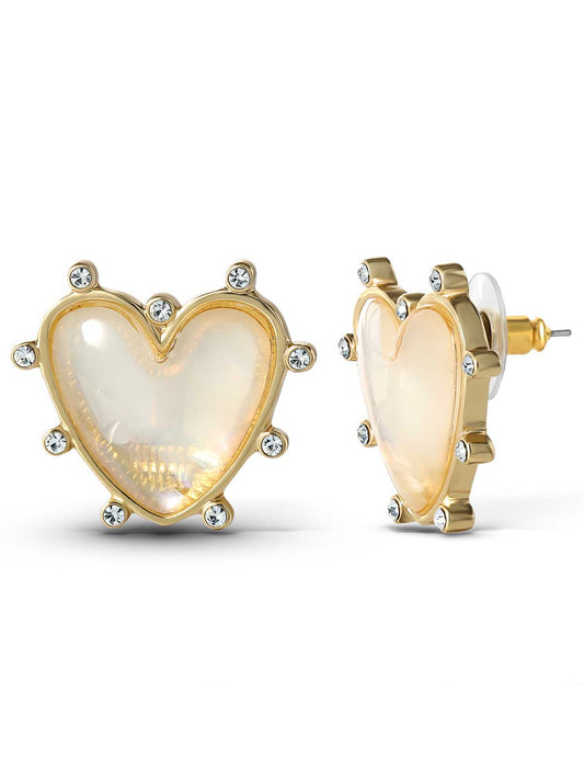 Jessica Simpson Best Seller - Heart Stud Earrings