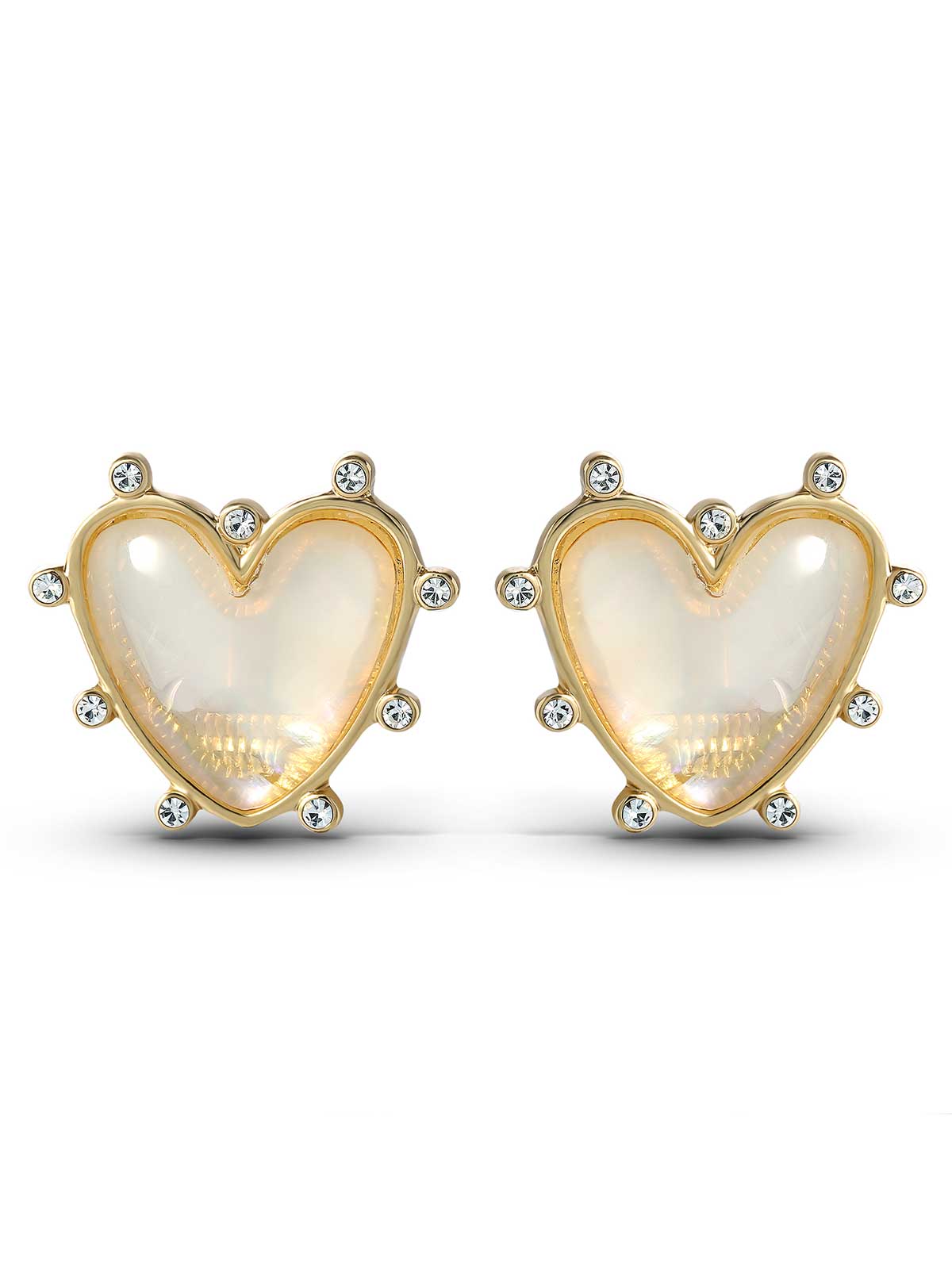 Jessica Simpson Best Seller - Heart Stud Earrings