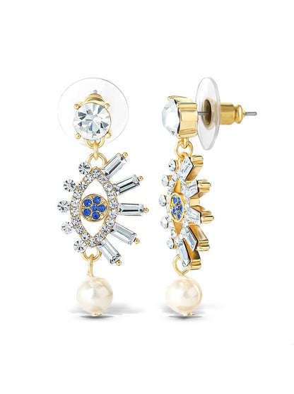 Jessica Simpson Recommended - Evil Eye Dangle Earrings