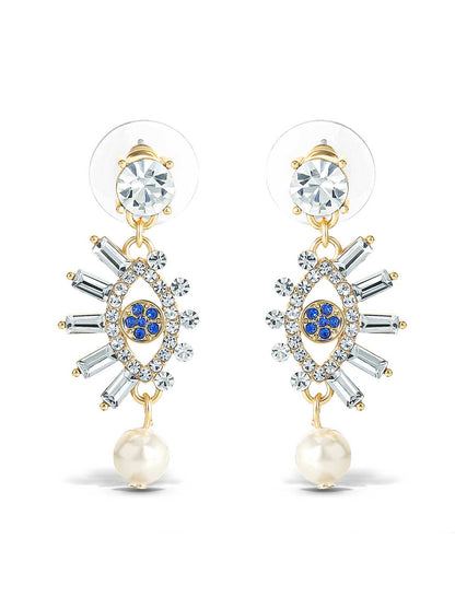 Jessica Simpson Recommended - Evil Eye Dangle Earrings