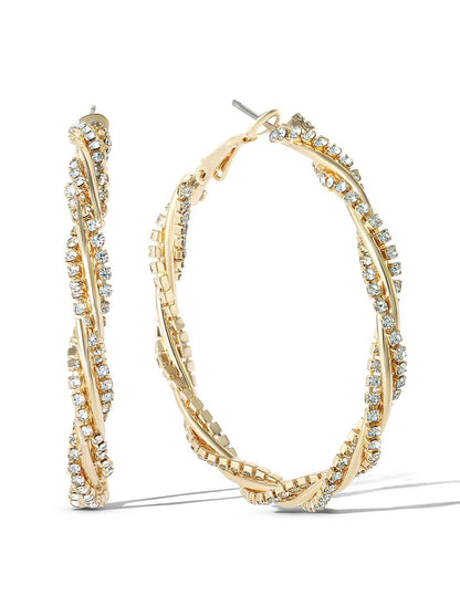 Jessica Simpson Best Seller - Spiral Hoop Earrings