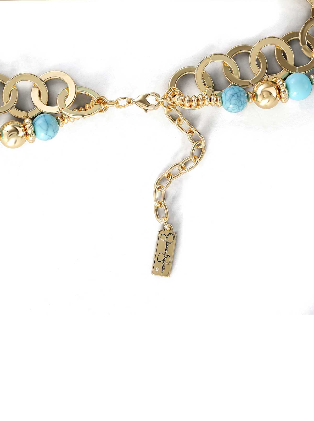 Jessica Simpson Best Seller - Layered Necklace with Turquoise Beads