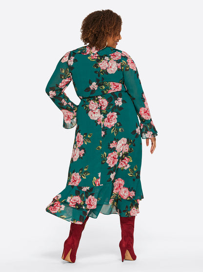Jessica Simpson Trending - Aneesa Dress in Cosmic Rosettes