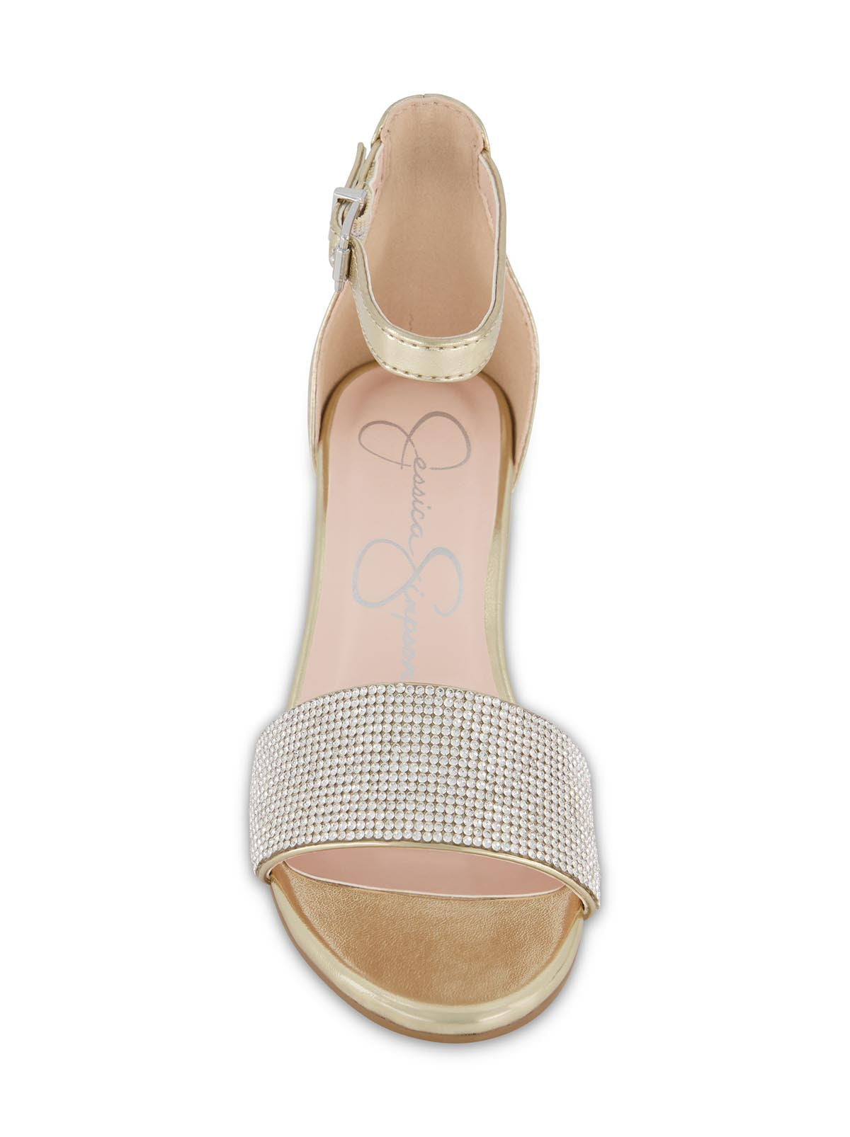 Jessica Simpson Best Seller - Girls' Pearl Stone Dress Heel in Gold