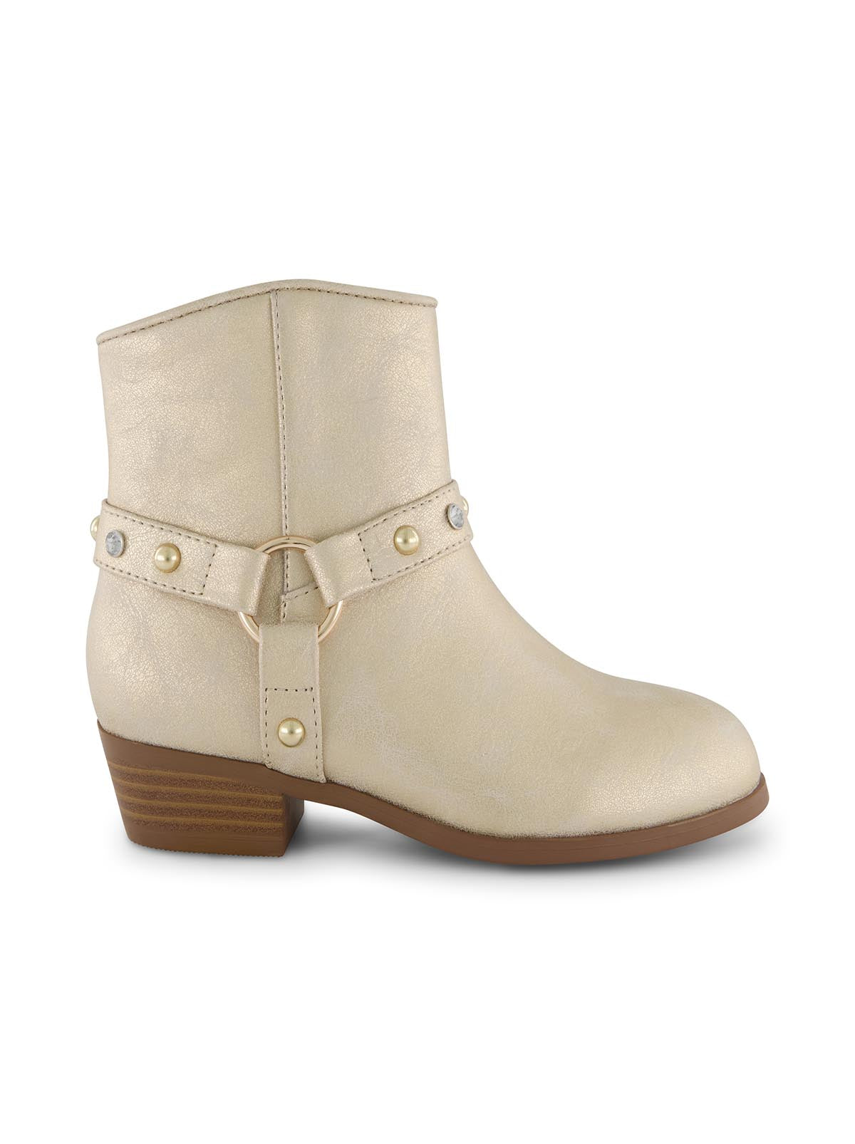Jessica Simpson Featured - Girls' Layla Western Bootie in Gold