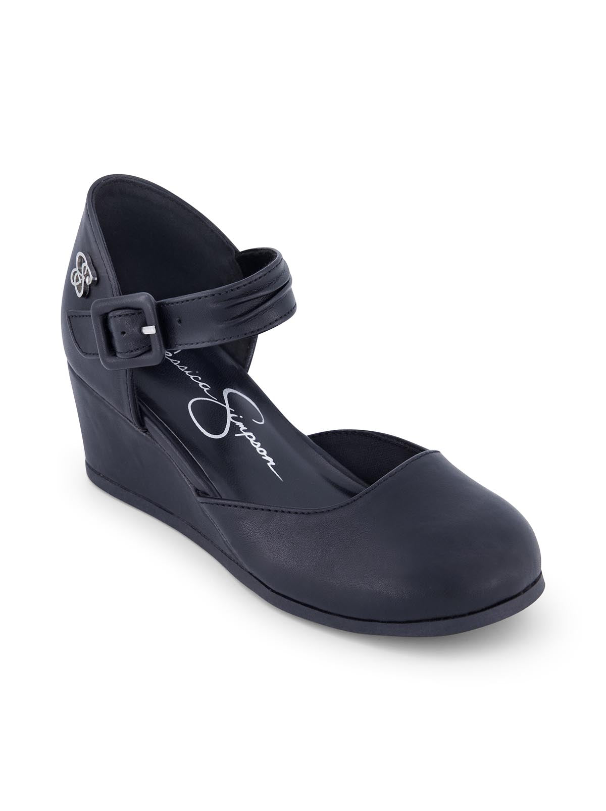 Jessica Simpson Recommended - Girls' Tatiana Wedge Heel in Black