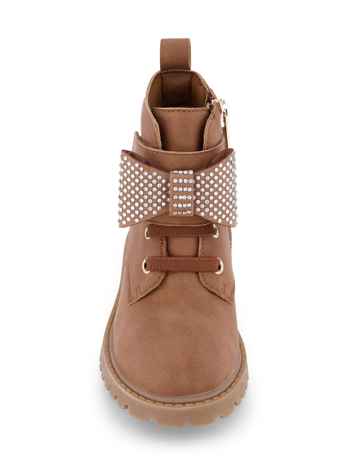Jessica Simpson Recommended - Toddler Daria Bow Moto Boot in Cognac