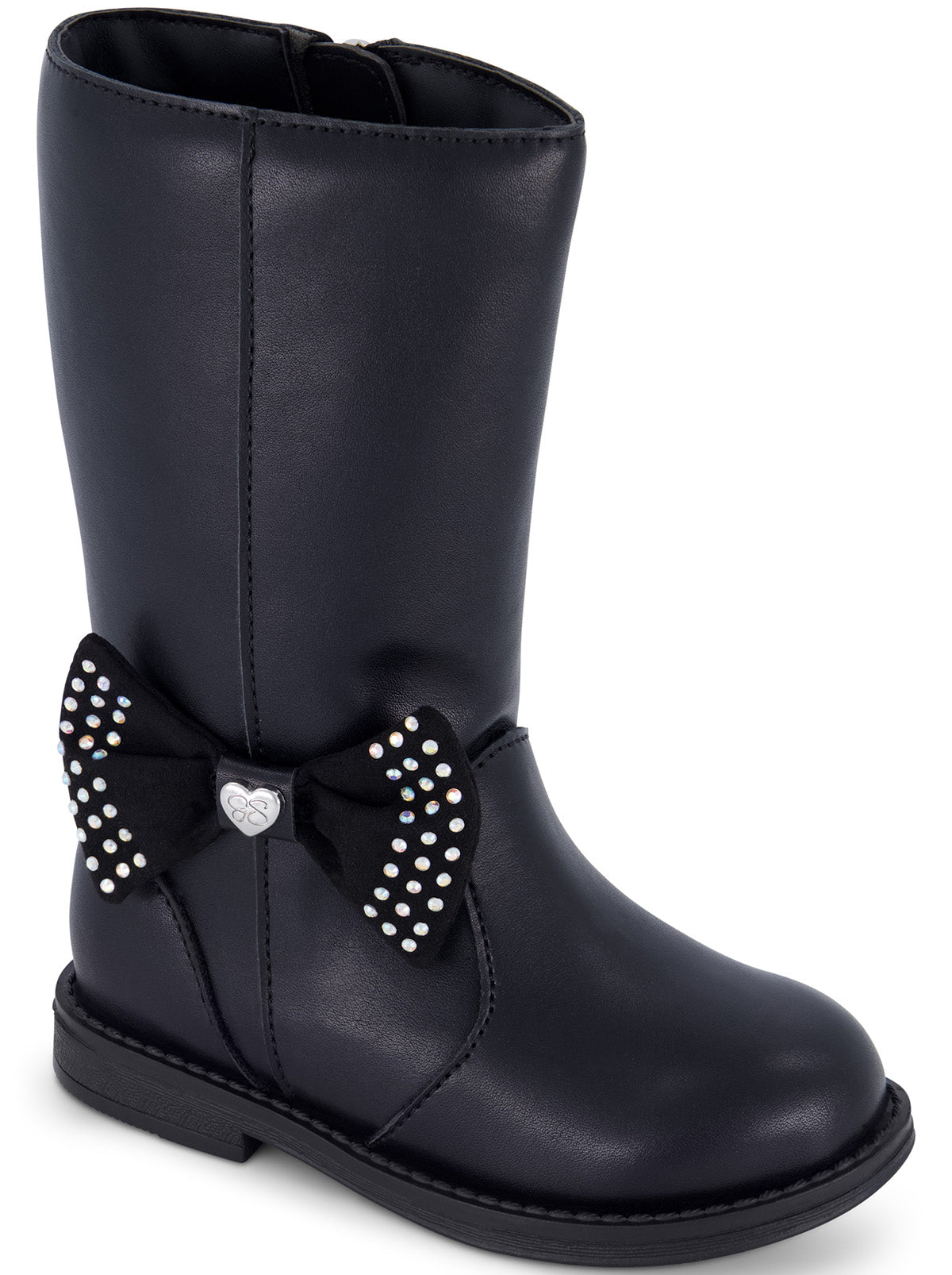 Jessica Simpson Popular - Toddler Evie Bow Tall Boot in Black