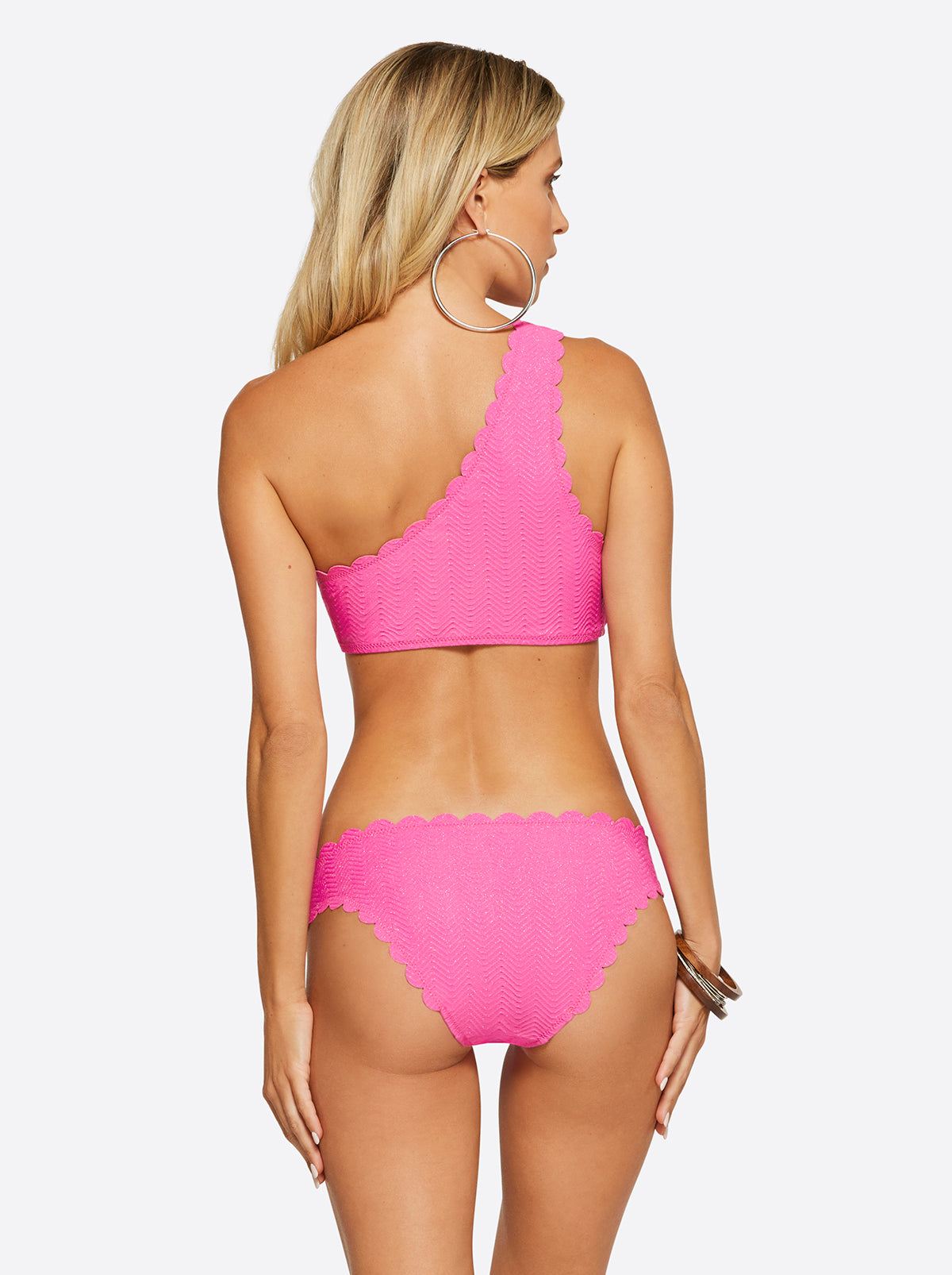 Jessica Simpson Featured - Under the Sea One Shoulder Top in Pink Parfait