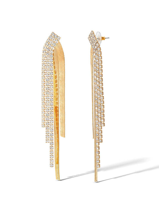 Jessica Simpson Popular - Fringe Dangle Earrings