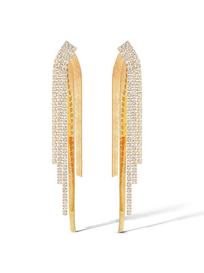 Jessica Simpson Popular - Fringe Dangle Earrings