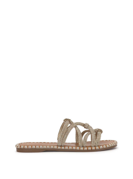 Jessica Simpson Recommended - Briellea Embellished Sandal in Champagne