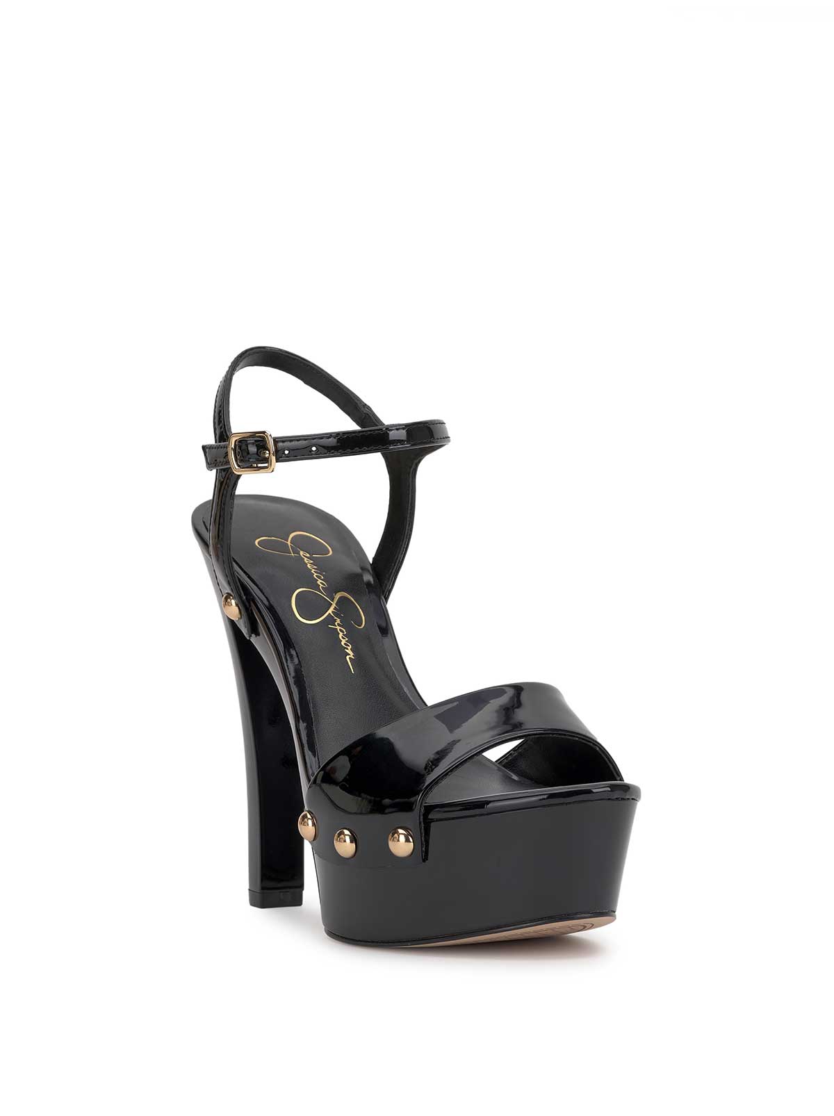 Jessica Simpson Featured - Calenta Studded Platform in Black
