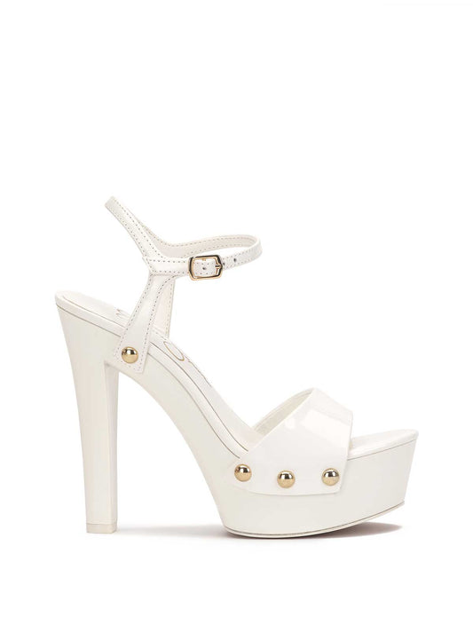Jessica Simpson Featured - Calenta Studded Platform in White