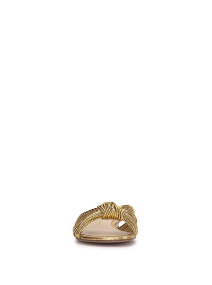 Jessica Simpson Exclusive - Dydra Knotted Flat Sandal in Gold