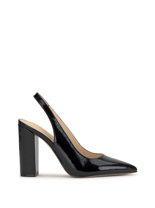 Jessica Simpson Exclusive - Noula Slingback Pointed Toe Pump in Black Patent
