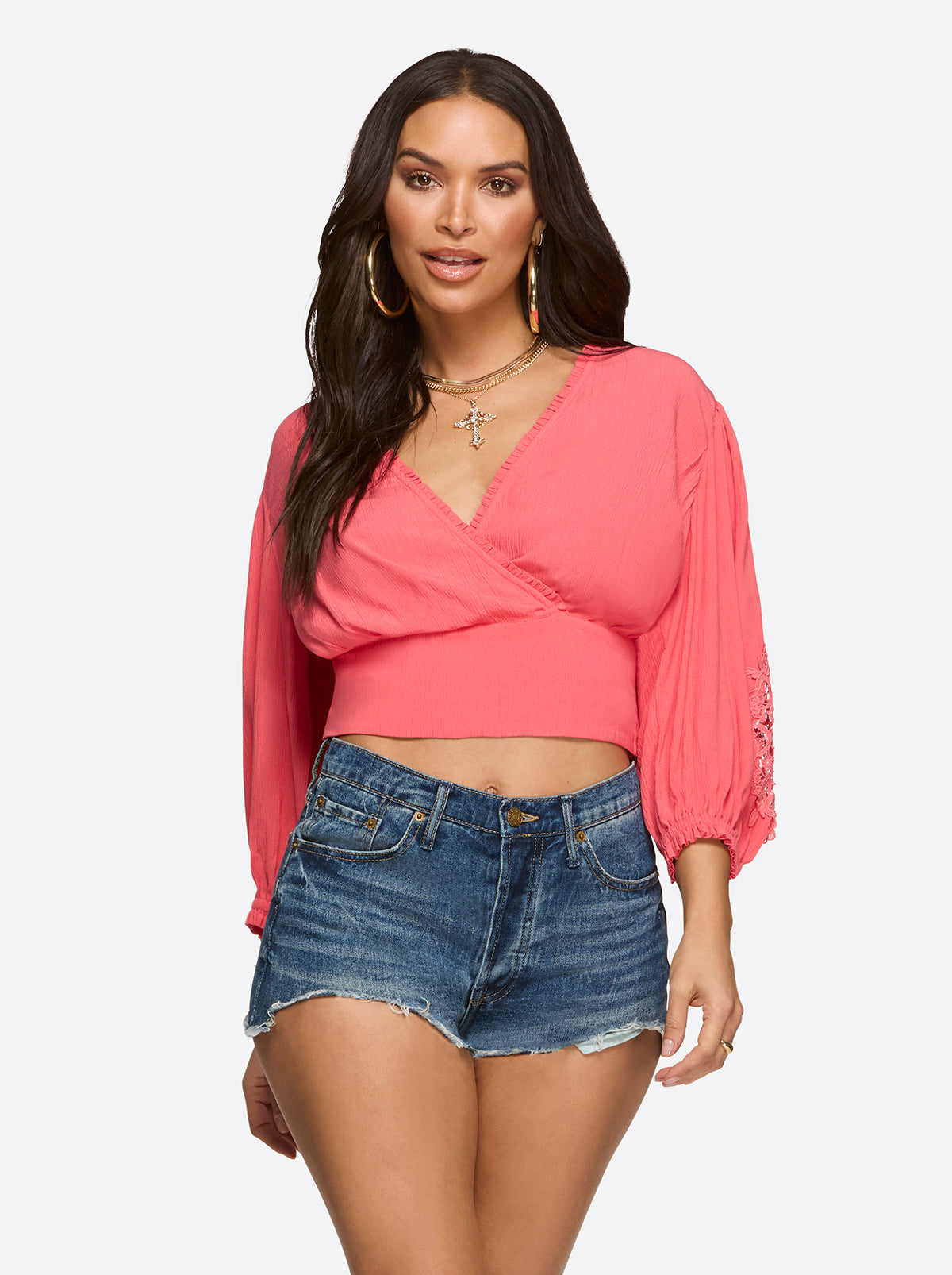 Jessica Simpson Exclusive - Patsy Top in Rose Of Sharon