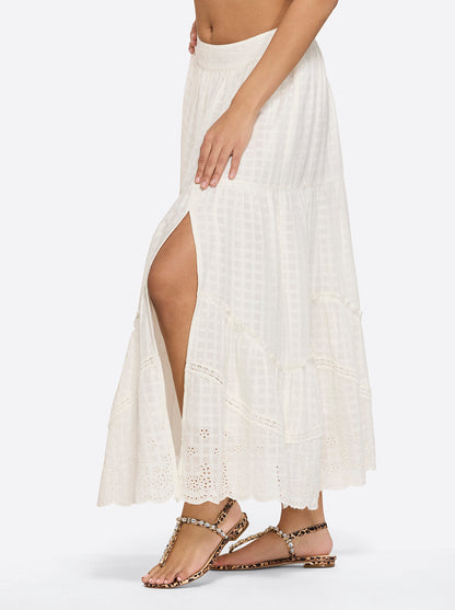 Jessica Simpson Featured - Paula Maxi Skirt in Gardenia