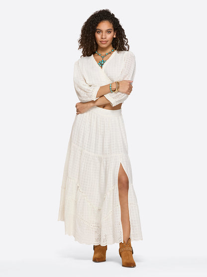 Jessica Simpson Featured - Paula Maxi Skirt in Gardenia
