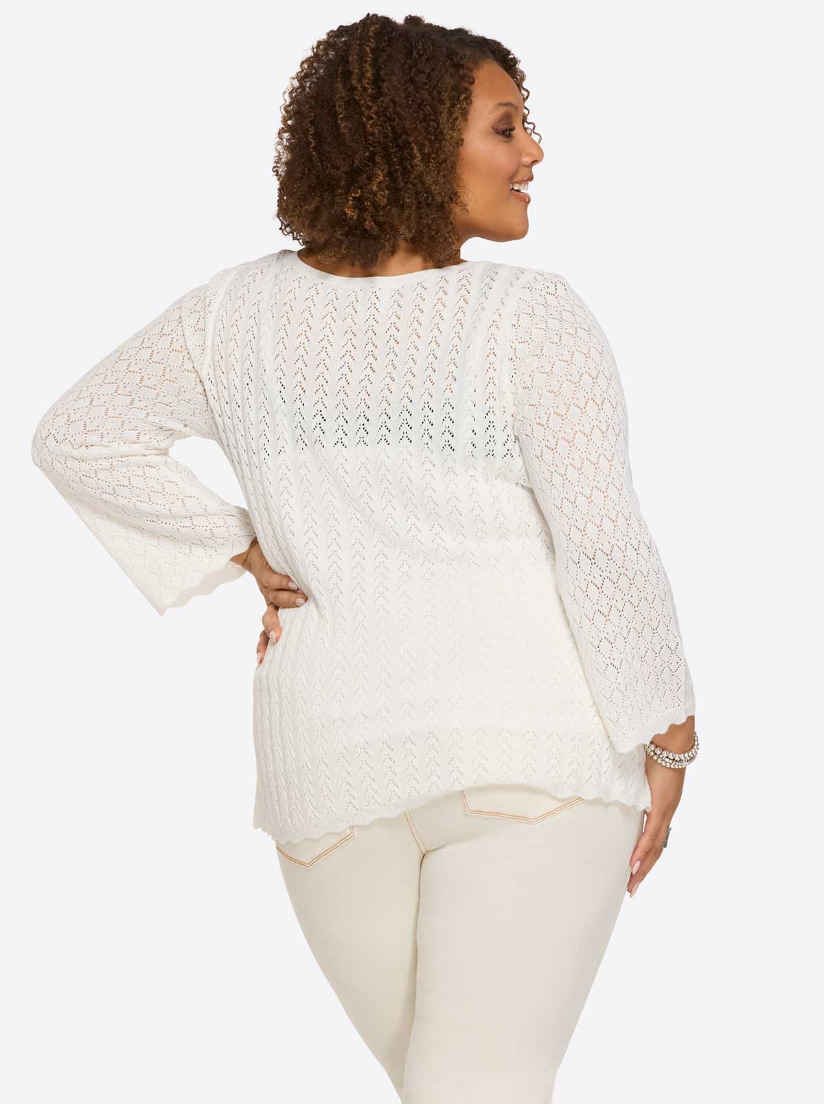 Jessica Simpson Trending - Dreamer Top in Gardenia