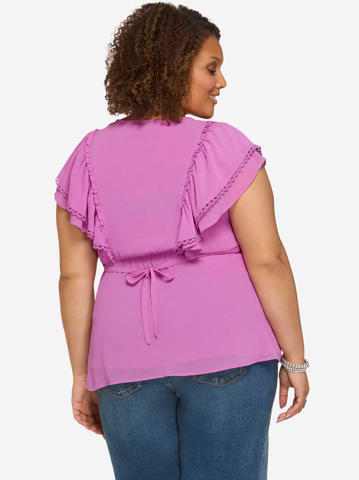 Jessica Simpson Exclusive - Nori Top in Raidiant Orchid