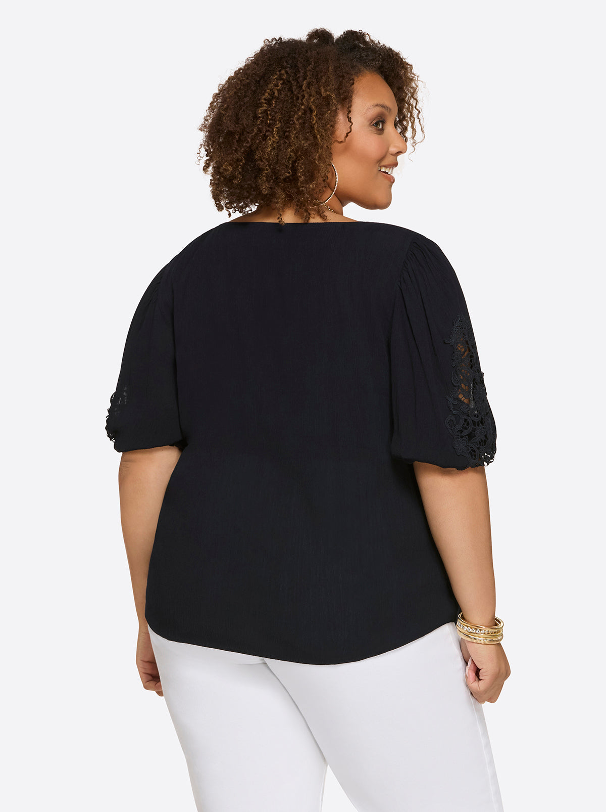 Jessica Simpson Featured - Eloise Blouse in Night Sky